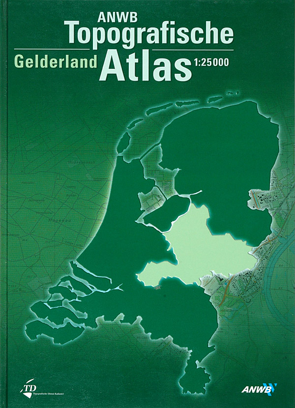 Afbeelding van het boek ANWB Topografische atlas Gelderland schaal 1:25000
