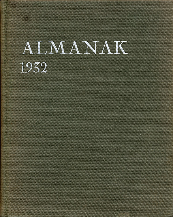 Afbeelding van het boek Almanak 1932. Almanak van het Wageningsch Studentencorps voor het jaar 1932. Acht en twintigste jaargang
