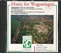 Afbeelding van het boek Music for Wageningen