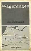 Afbeelding van het boek Wageningen stadsplattegrond/town plan 1970