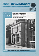 Afbeelding van het boek Oud - Wageningen. Contactblad voor de Historische Vereniging Oud-Wageningen. jaargang 36 nummer 2 april 2008