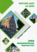 Afbeelding van het boek Open Monumentendag Wageningen 2022. Duurzaam duurt het langst. Zondag 11 september
