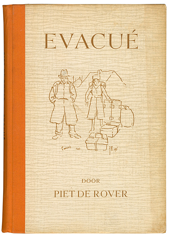 Afbeelding van het boek Evacué 1944 - 1945